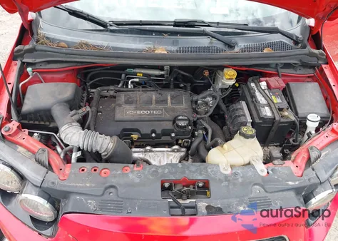 2016 Chevrolet Sonic Ltz Auto из США, поврежденный, VIN 1G1JE5SB4G4160265